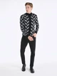 Свитер теплый зимний мужской Colin's CL1061738BLK S Черный (8683197896087) - изображение 3