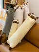 Игрушка плюшевая кот-батон 90 см белый - изображение 13