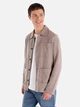 Рубашка хлопковая мужская Colin's CL1064898-BEI S Beige (8683197784087) - изображение 1