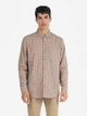 Рубашка хлопковая мужская Colin's CL1065591-BRW M Brown (8683197782724) - изображение 1