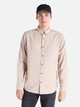 Рубашка хлопковая мужская Colin's CL1065821-BME 2XL Beige Melange (8683197902832) - изображение 1