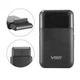 Электробритва VGR V-390 BLACK mini шейвер для сухого та влажного бритья, Waterproof, выдвижной триммер - изображение 4