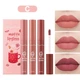 Набір водостійких рідких матових помад Dragon Ranee Matte Lipgloss C 3 шт - зображення 1