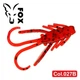 Силиконовый рак для микроджига Fox 4см Scorpaena #027B (red bloodworm) (съедобный, 1шт) - изображение 1