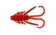 Силиконовый рак для микроджига Fox 4см Scorpaena #027B (red bloodworm) (съедобный, 1шт) - изображение 2