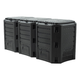 Компостер садовый модульный Prosperplast PIKSM1200C-S411 3 модуля 1200 л Черный - изображение 1