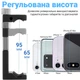 Розсувний алюмінієвий тримач для смартфона Andoer CH-03, затискач на штатив з отвором 1/4" та "холодним башмаком", 65-95 мм - зображення 4