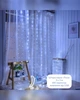 Гибкая светодиодная гирлянда штора Роса с пультом 3х3м 300LED DL от USB белый 1000-ZABI-32 - изображение 3
