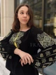 Стильная женская вышиванка из качественного шифона "Марсела" 11831-42 (S) - изображение 2