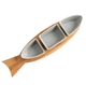Набор менажниц на подставке Stenson Fish 4 предмета серый (YG01121) - изображение 2