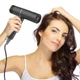Розумний фен з іонізацією UKC Dry Hair Efficiently Чорний з регулюванням гарячого/холодного повітря - зображення 2