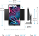 Монитор BenQ PD2725U (9H.LJXLA.TBE) - изображение 10