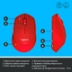 Миша бездротова Logitech M330 Silent Plus Red (910-004911) червона - зображення 4