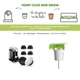 Розумний сад - гідропонна установка для рослин Click&Grow Smart Garden 3 (7212 SG3) - изображение 10