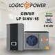 Тепловой насос (сплит-система) воздух-вода LogicPower LP SINV-15 на 15 кВт, инверторный насос 220 В - изображение 1