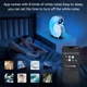 RGB Світильник Портативна Bluetooth колонка Равлик 4в1 2000mAh - зображення 6