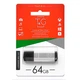 Флеш пам'ять TG 64GB USB2.0 універсальний T&G Vega 121 накопичувач/флешка для зберігання, перенесення та обміну даними для пристроїв/ПК/ноутбука Сірий - изображение 2