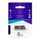 Флеш пам'ять TG 8GB USB2.0 універсальний T&G Metal 114 накопичувач/флешка для зберігання, перенесення та обміну даними для пристроїв/ПК/ноутбука Чорний - изображение 2
