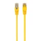 Патч-корд 0.25м FTP cat 6 CCA yellow Cablexpert (PP6-0.25M/Y) - зображення 1
