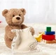 Інтерактивний Пікабу Peekaboo Bear, що розмовляє ведмедик грає з дитиною в хованки 30 см - изображение 1