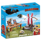 Ігровий набір Playmobil Dragons Grobian with sheep shlock (4008789094612) - зображення 1