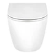 Унитаз подвесной Qtap Scorpio безободковый Ultra Quiet с сиденьем Soft-close QT1433053EUQW - изображение 7
