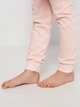 Детская теплая пижама для девочки Flamingo 329-055 122 см Персиковая/Молочная (4829960192633) - изображение 7