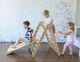 Комплект большой Skillwood: Треугольник Пиклер большой + Горка Монтессори большая - изображение 4