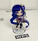Акриловая коллекционная фигурка WorkPlaceShop (Чиби_Chibi) Геншин Импакт - Genshin Impact (Сёгун Райдэн) 10 cм - изображение 2
