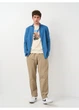 Футболка H&M S Бежевый 1036336_мост_06 - изображение 2