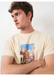 Футболка H&M S Бежевый 1036336_мост_06 - изображение 4