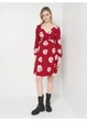 Платье для беременных Old Navy XS Красный 485104_роз.цветы_11 - изображение 3
