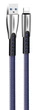 Кабель USB - Lightning 1 м ColorWay Blue, 2.4A (CW-CBUL010-BL) - зображення 1
