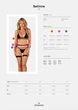 Комплект Obsessive Selinne 3-pcs M/L Чорний (SO8668) - изображение 5