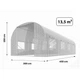 Теплица усиленная парник Homart 4,5x3m 13,5m2 (9406) - изображение 9