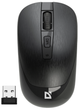 Миша DEFENDER (52995) Wave MM-995, 4D, 800-1600dpi, BLACK, wireless, silent (52995) - изображение 1