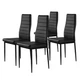 Стулья кухонные комплект 4шт Homart LCM-004B черный (9295) - изображение 1