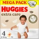 Подгузники Huggies Extra Care Size Размер 4 (8-16 кг) 76 шт (5029053583167) - изображение 1
