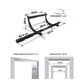 Турник PowerPlay 4129 Pull Up Pro Black дверний багатофункціональний (PP_4129) - изображение 4