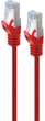 Patchcord TB Cat 6a RJ45 S/FTP 1 m Red (4017538064073) - obraz 1