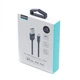 Дата кабель USB 2.0 AM to Lightning 1.8m 2.1A MFI Black Choetech (IP0027-BK) - изображение 3