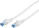 Патч-корд ShiverPeaks Cat 6a RJ45 S/FTP 3 м White (4017538064240) - зображення 1