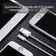 Дата кабель USB 2.0 AM to Lightning 1.8m 2.1A MFI White Choetech (IP0027-WH) - зображення 3