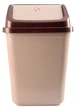 Контейнер для мусора Violet House 0099 BROWN-CAPPUCHINO 20 л (6924580) - зображення 1