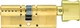 Цилиндр Mul-T-Lock DIN_KK XP MTL400 62 мм (31 x 31Т) ключ/тумблер 3 ключа box Латунь (MTL7000017517) - изображение 1