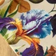 Вузька скатертина ранер з екзотичними квітами на світлому тлі Adagio Windows Decor, яскрава декоративна доріжка для столу,сучасний стильний раннер 32х220см - изображение 4