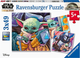 Пазл Ravensburger Mandalorian 3 x 49 елементів (4005556052417) - зображення 1