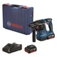 Перфоратор Bosch GBH 185-LI, 18В, SDS-Plus, 1.9Дж, безщітковий, 2х4.0Ah (0.611.924.021) - зображення 1