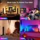 Двойная панель RGB, фоновое освещение 40LED 10ВТ с пультом Wi-Fi, Puluz - изображение 9