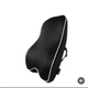 Ортопедична подушка під спину в автомобіль Lagodrive Lago Comfort 49x40x12см Чорна сітка - зображення 3